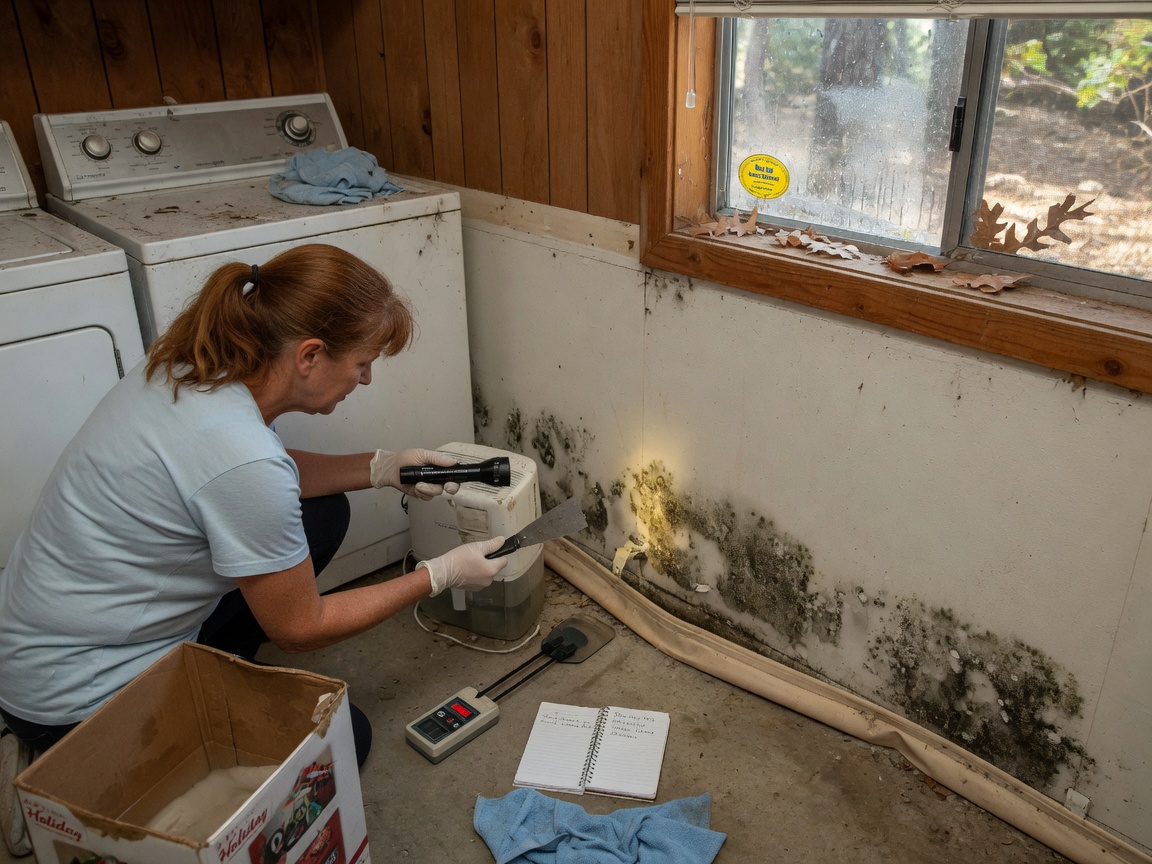 Checking For Mold After Summer Humidity Spikes In Blue Jay