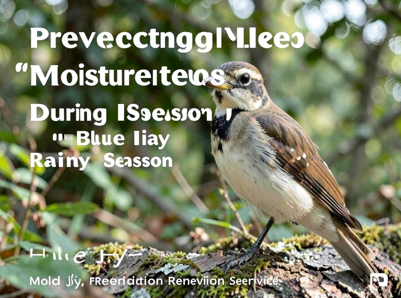 Preventing Moisture Issues During Blue Jay Rainy Season