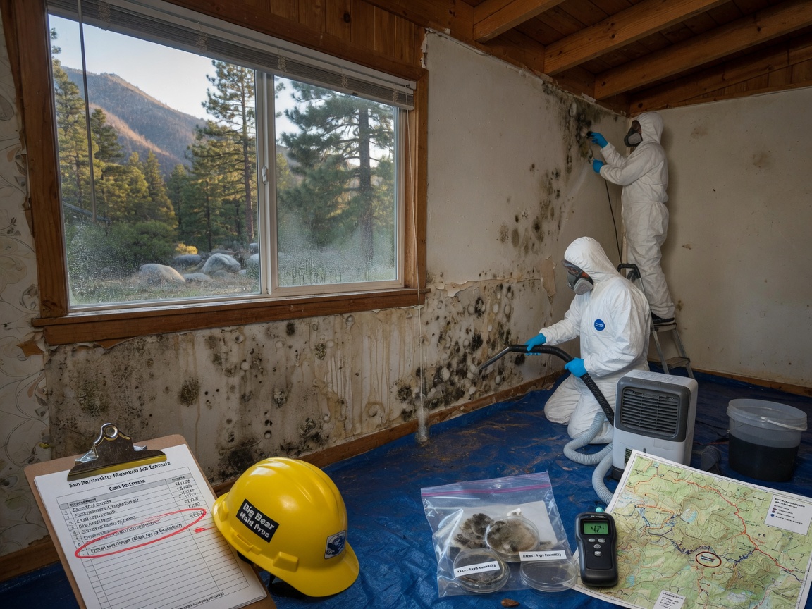 What Affects Mold Remediation Costs In The San Bernardino Mountains
