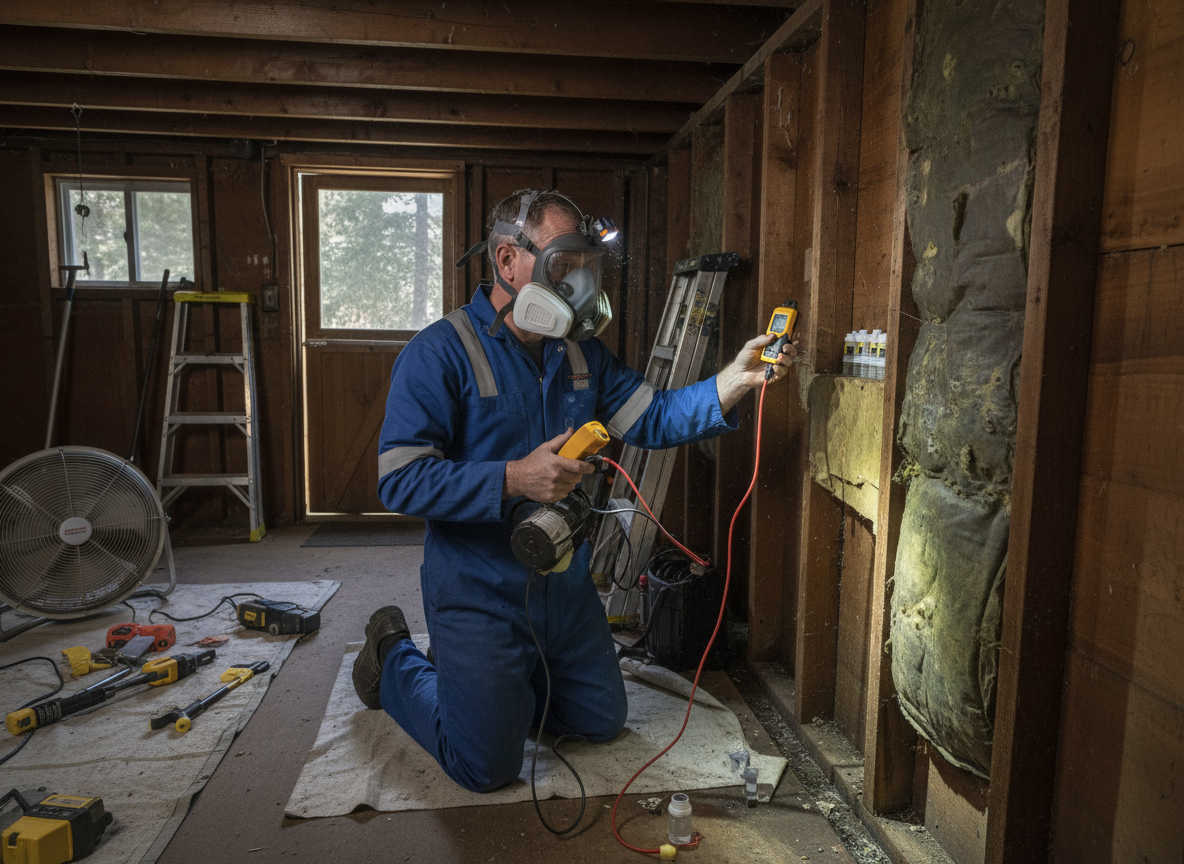 Certified Mold Inspector in Blue Jay, CA
