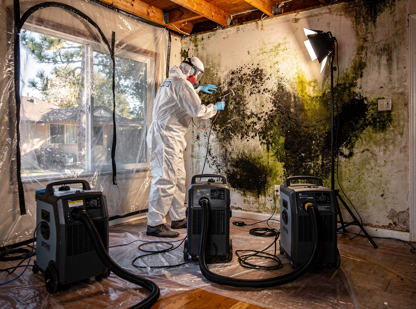 Water Damage Mold Remediation in Blue Jay, CA
